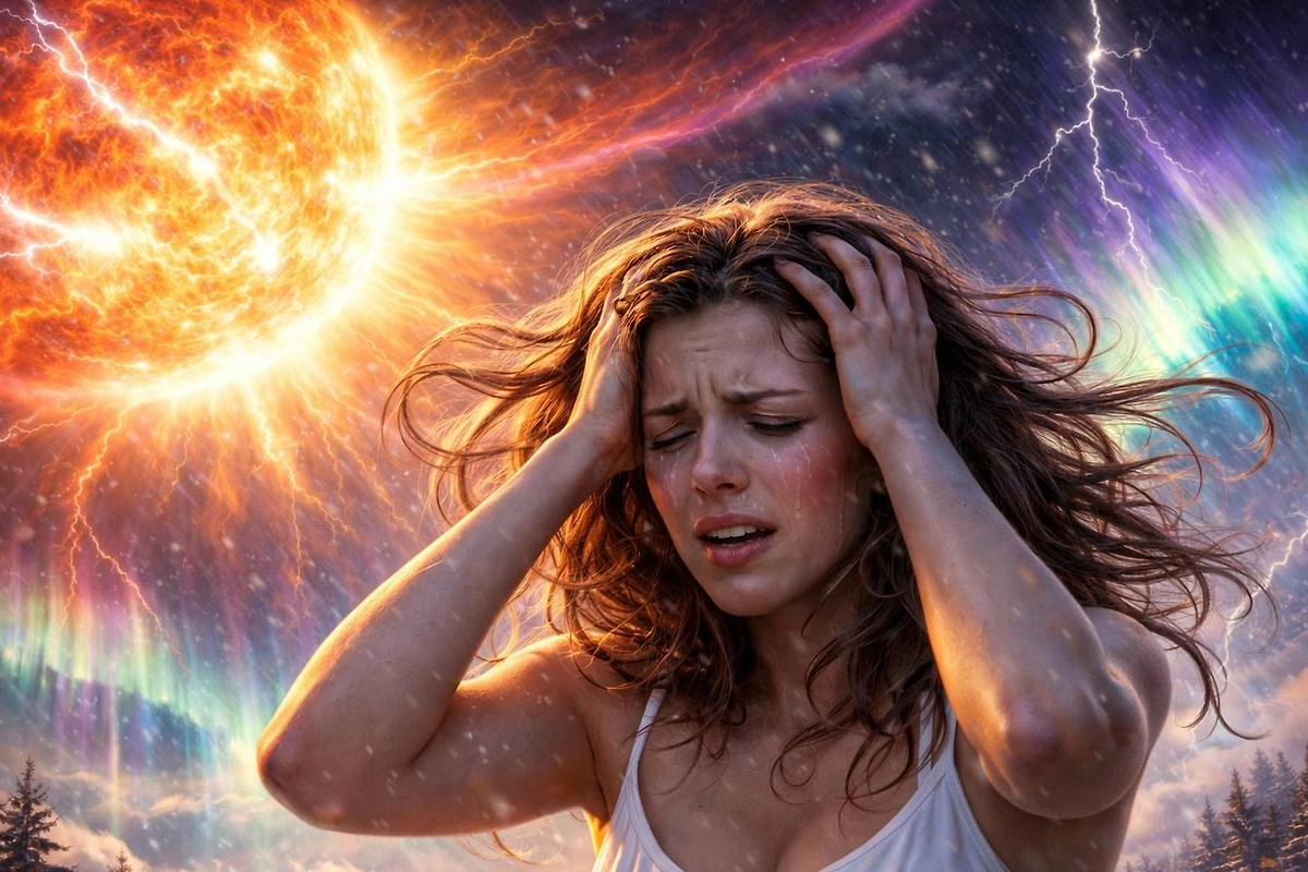 Магнитные бури: графики xras.ru на 30, 31 марта и 1 апреля. Что готовит Солнце? И ждать ли нам сильнейшую магнитную бурю? Обложка © ChatGPT