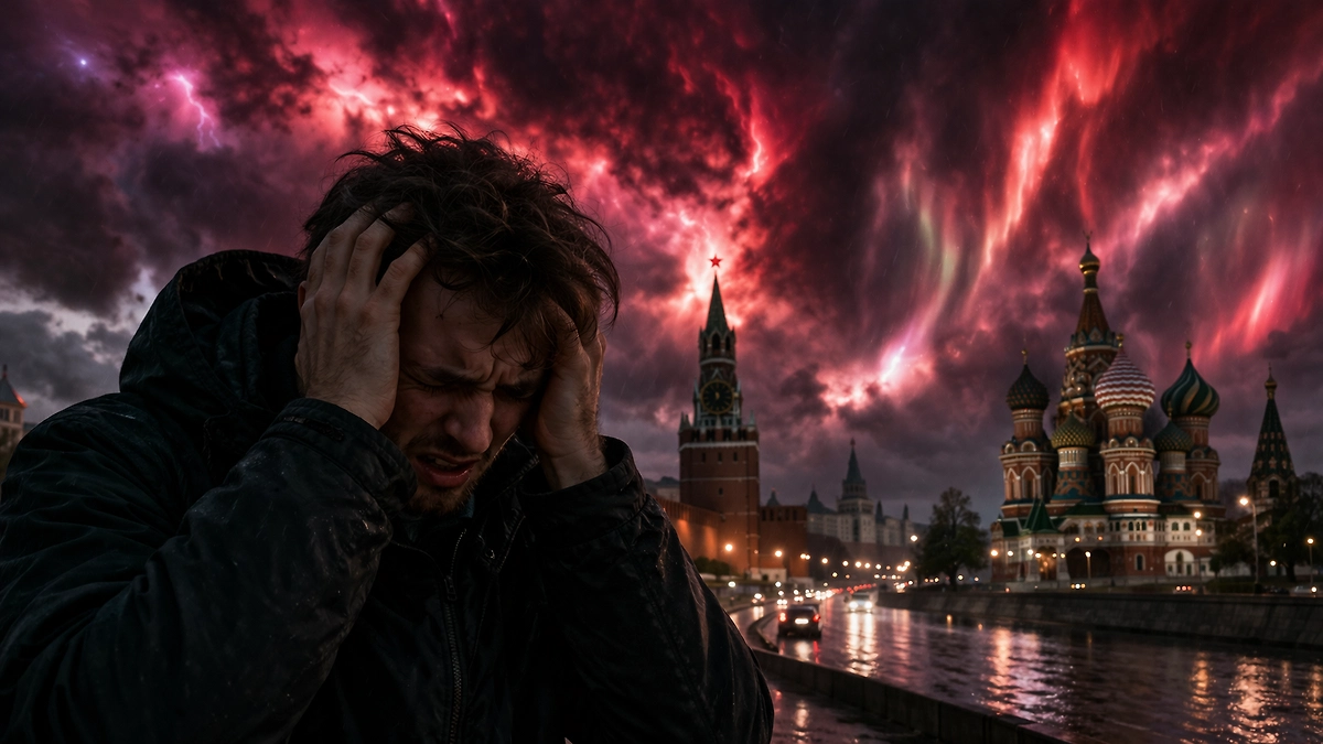 Геомагнитная обстановка в Москве на апрель: столица опять под ударом? Фото © Chat GPT