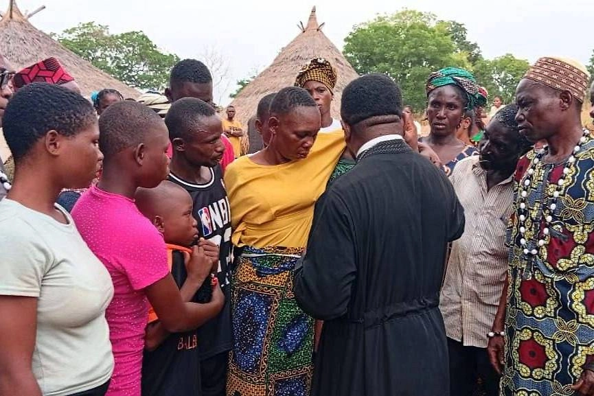 Похороны христиан в Нигерии. Фото © Telegram/ Телеканал СПАС