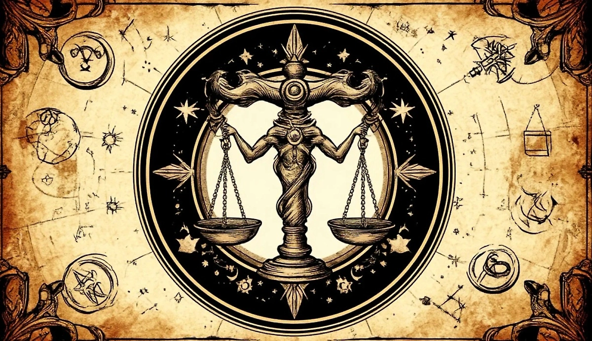 Знак зодиака Весы: гороскоп на неделю с 9 по 15 марта 2026 с рунами. Фото © «Шедеврум»
