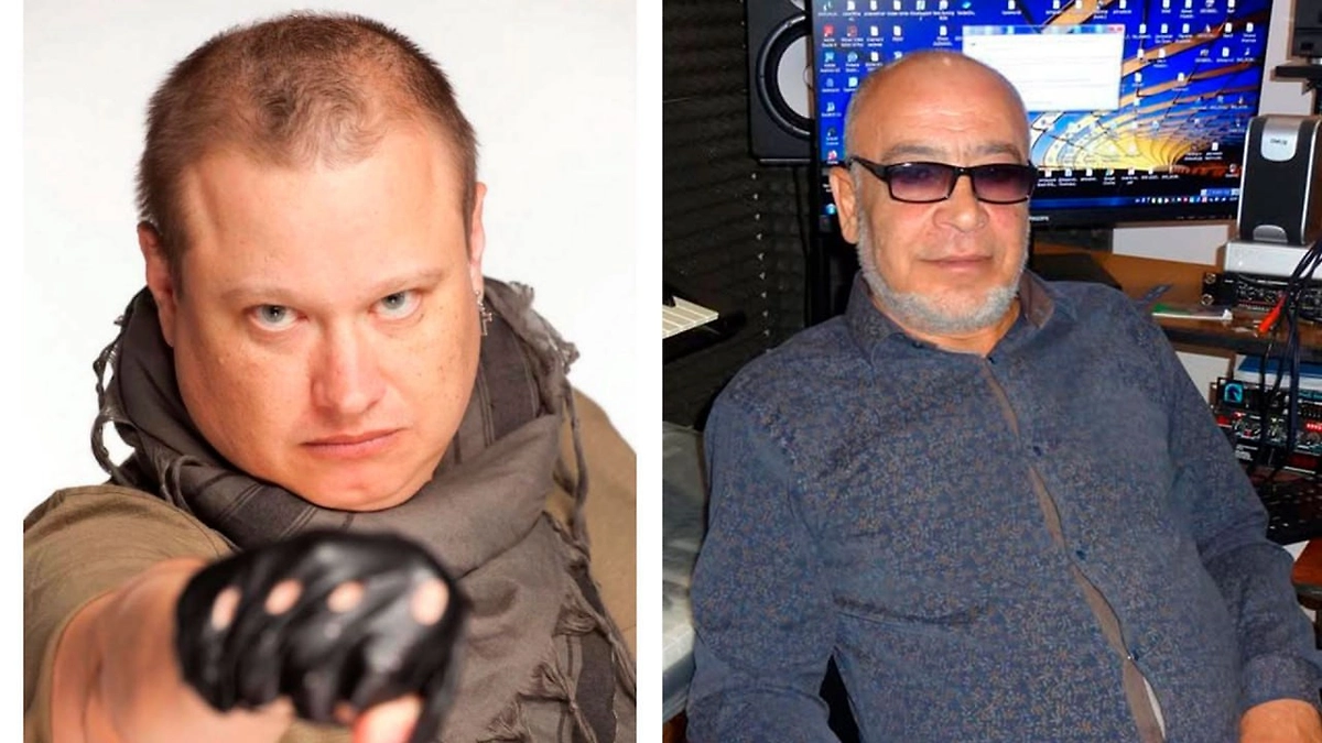 Авторы песен группы «Воровайки» Юрий Надыктов и Степан Неркарарян. Фото © Instagram (признан экстремистской организацией и запрещён на территории Российской Федерации)/ vorovaiki_official / stepan.spartak.belomorkanal