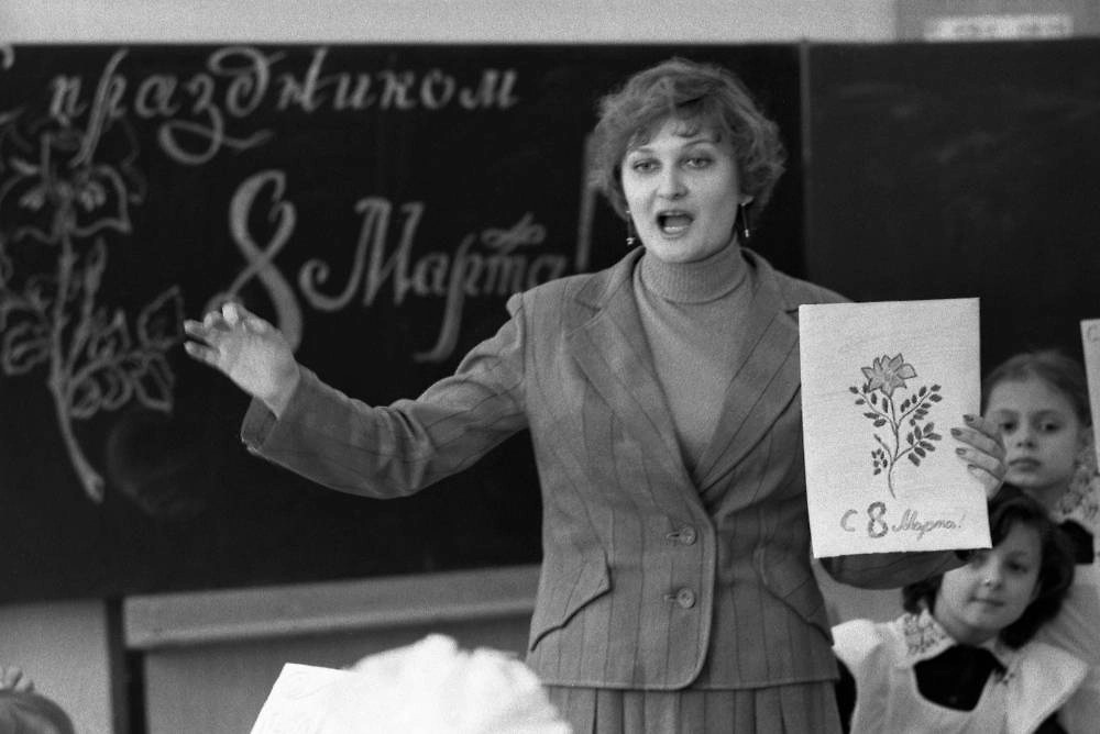 Женский день в СССР: архивные снимки праздника. Фото © ТАСС / Олег Булдаков