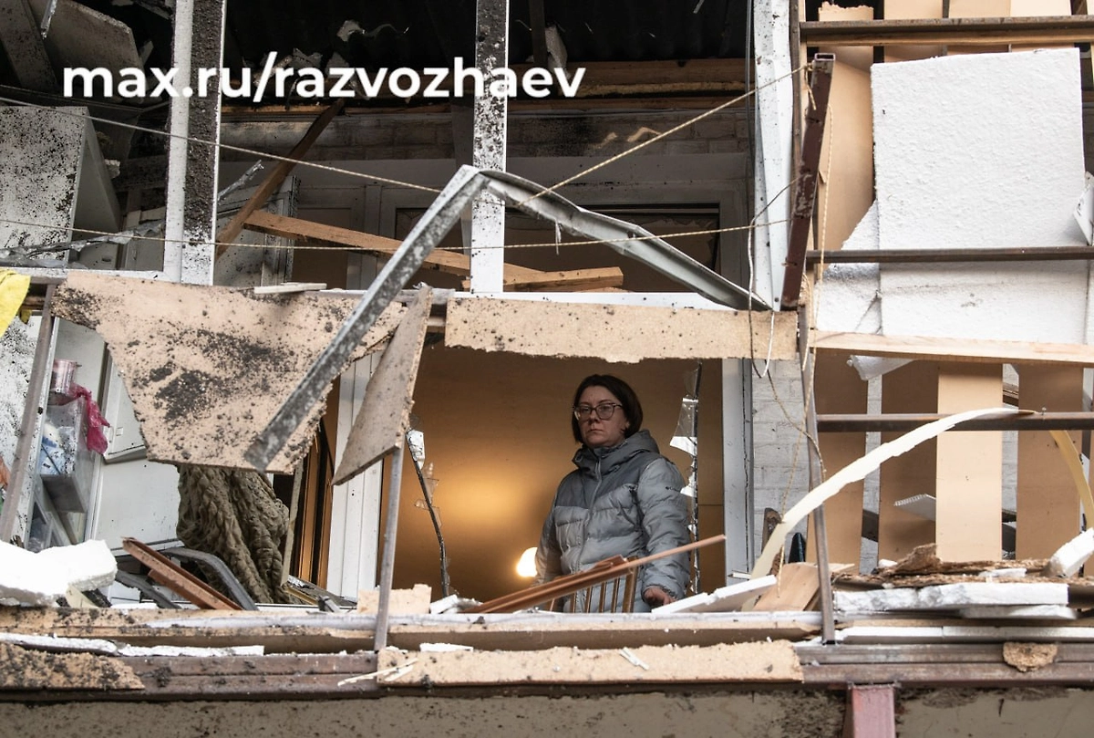 Последствия ночной атаки на Севастополь. Фото © Telegram / РаZVожаев