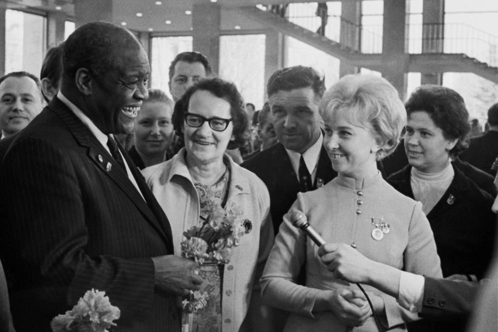 8 Марта в Советском Союзе: архивные фото праздника разных лет. Фото © ТАСС / Фотохроника ТАСС / Николай Акимов 