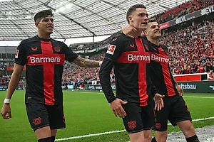 "Байер" впервые выиграл чемпионат Германии и установил исторический рекорд