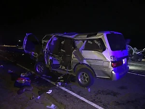 Пять человек погибли в жёстком столкновении двух машин на трассе в Кубани