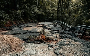 Мощное землетрясение произошло на границе Китая, Казахстана и России