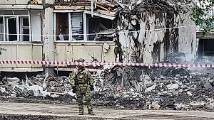 Белгородская семья чудом уцелела после прямого попадания снаряда в дом