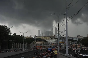 Москву и область залил тропический ливень