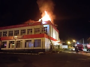 В белгородском посёлке произошёл пожар после атаки FPV-дрона ВСУ