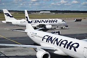 В Финляндии у пассажирского самолёта отказал GPS при заходе на посадку вблизи границы с РФ