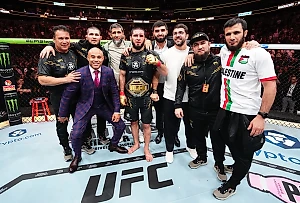 Махачев прокомментировал победу над Порье на турнире UFC 302