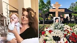 Пятилетняя Мила впервые пришла на могилу Заворотнюк после похорон 