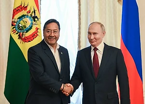 Life.ru узнал, чем Путин угощал президента Боливии
