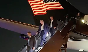 Появилось первое видео с Трампом после покушения