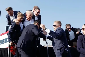 Найден "русский след" в команде телохранителей, закрывших Трампа от пули