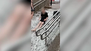 Мощнейший ливень превратил улицы Омска в аквапарк