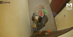 Клоунесса из Подмосковья держит соседей в страхе