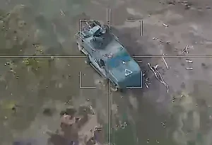 "Ланцет" поразил украинского "Козака" под Курском