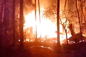 Полыхающий в Екатеринбурге дом принадлежит экоактивистке