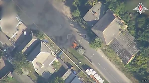 «Ланцет» ювелирно отработал по грузовику ВСУ с миномётом в курском пограничье