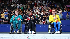 Украинский паралимпиец не стал фотографироваться с россиянином на пьедестале