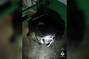 Моноколесо чуть не спалило многоквартирный дом в Крыму