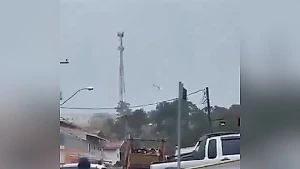 Жуткая авиакатастрофа с пассажирским самолётом в Бразилии попала на видео