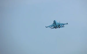 Российский Су-34 ударил ФАБами по скоплению сил ВСУ в Курской области