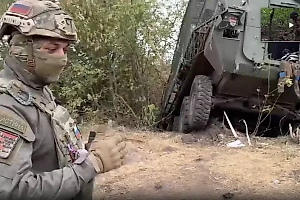 Минобороны показало на видео маршрут побега ВСУ из-под Курска