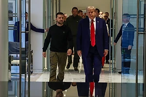 Переговоры Трампа и Зеленского завершились, они продолжались около часа