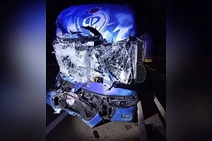 Автобус с командой воронежского «Факела» попал в ДТП с грузовиком