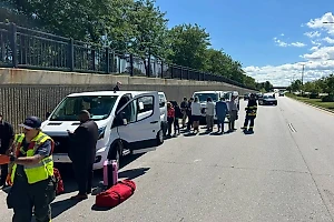 Кортеж соратника Харрис устроил тройное ДТП и спародировал сцену из комедии «Такси»