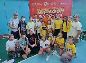 Проект «Марафон зарядок» стартовал в рамках Спортивных игр ВЭФ