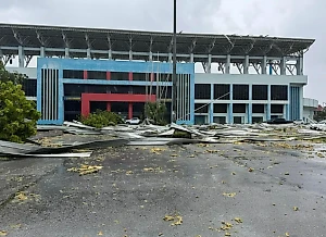 В Китае тайфун «Яги» уничтожил крышу стадиона, где должен выступить Канье Уэст