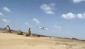 В Грозном самолёт чуть не сел на строящуюся ВПП