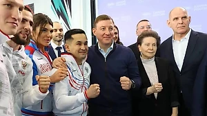 ЕР дала старт Всероссийскому зимнему марафону "Сила России" в Югре