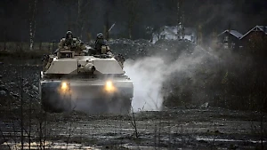 В Кремле оценили уничтожение первого "Абрамса" в зоне СВО