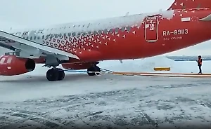 Аэропорт Саранска вновь заработал после ЧП с самолётом, которым летела Тарасова с фигуристами