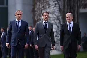Макрон, Шольц и Туск открестились от роли инициаторов эскалации на Украине