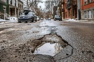 Почти половина аварий в России сопровождаются плохими дорогами