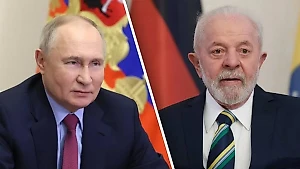 Президент Бразилии Лула да Силва поздравил Владимира Путина с победой на выборах