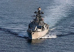 Фрегат "Маршал Шапошников" прибыл в порт Хамад в Катаре