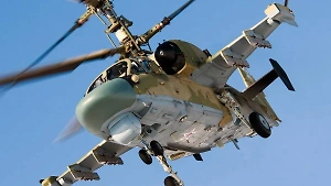 Под Купянском ударные вертолёты Ка-52 уничтожили замаскированные позиции ВСУ