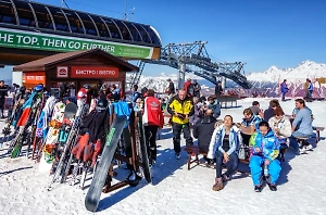 Новогодний отдых на горнолыжных курортах РФ стоит в четыре раза дешевле Мальдив