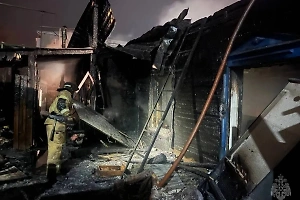Мужчина и двое детей сгорели в страшном пожаре в Ижевске
