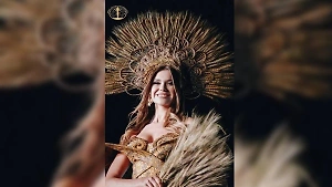 Россиянка в кокошнике из пшеницы сразила жюри и завоевала титул "Мисс Европа – 2023"