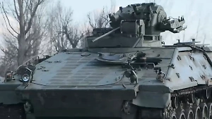 Минобороны показало видео с захваченной под Авдеевкой немецкой БМП Marder