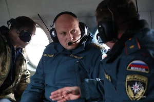 Глава МЧС России выехал в подверженный паводку район Тюменской области