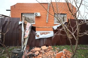 Три дома повреждено в результате атаки ВСУ на посёлок Красное под Белгородом